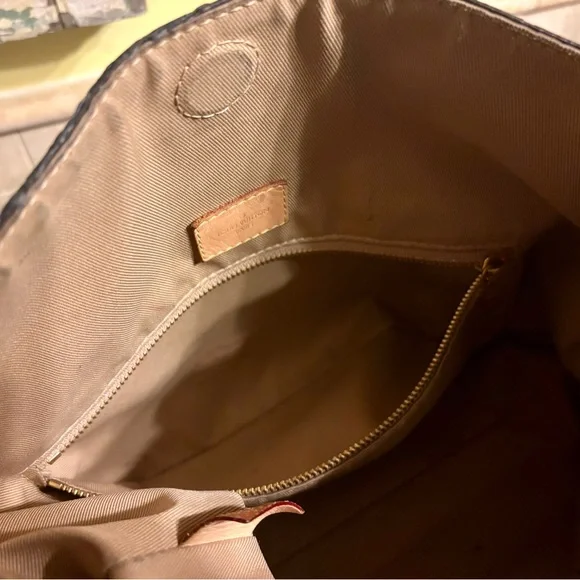 AUTHENTIC Louis Vuitton Dark Brown Monogram Graceful PM Shoulder Bag - Picture 6 of 13
